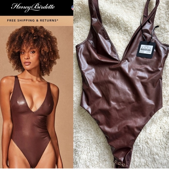 Honey Birdette Other - Honey Birdette Emily 🤎🤎Bodysuit Deep
Mahogany 🤎🤎XS